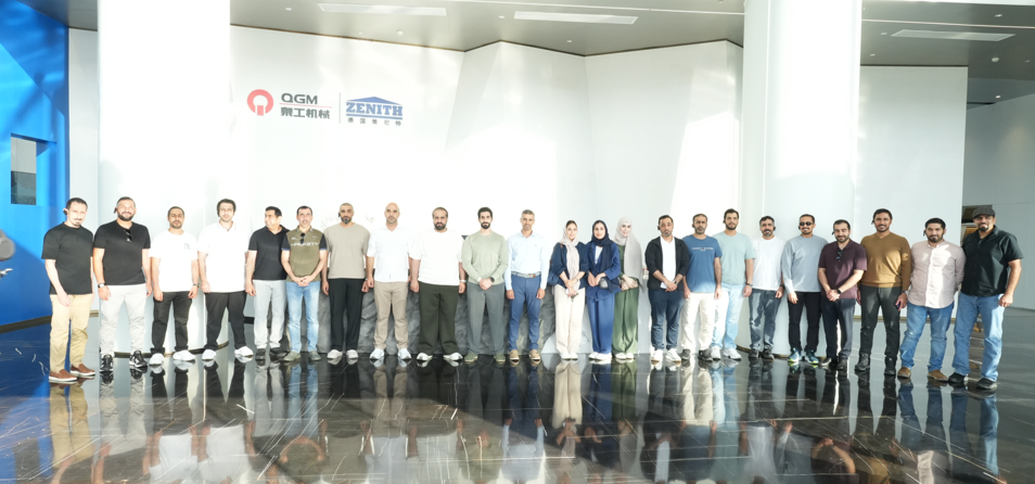 Quangong Co., Ltd.: unir o futuro verde de China e Arabia con máquinas de ladrillos sen cocer