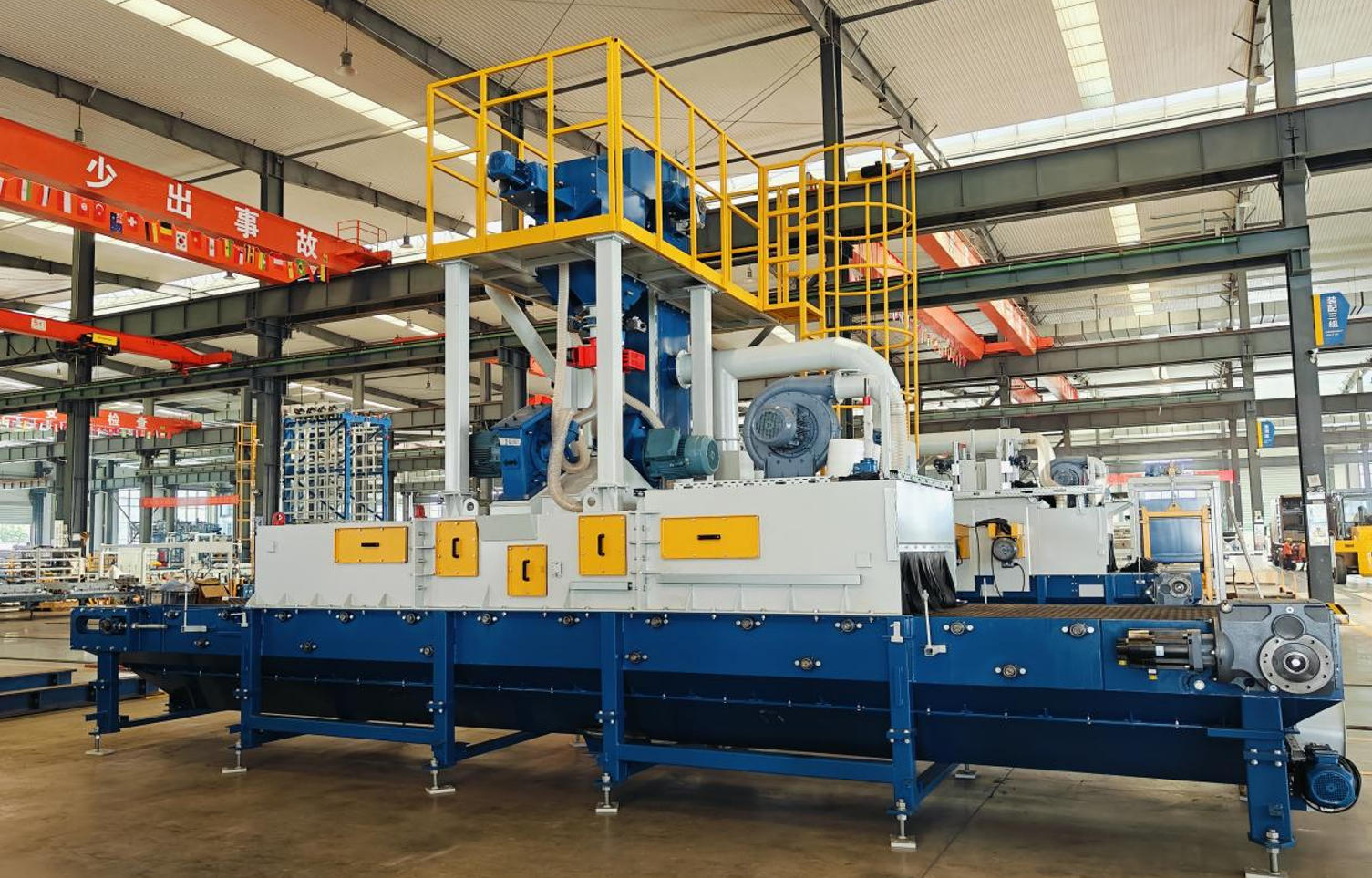 O equipo de procesamento secundario de Quangong sofre unha actualización integral para potenciar a produción de bloques estándar