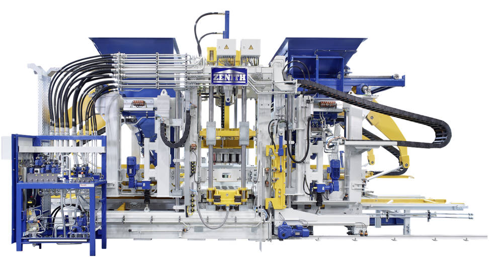 O pináculo da tecnoloxía de bloques de palés únicos de enxeñería alemá